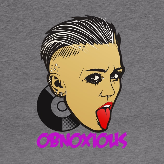 OBNOXIOUS MILEY by theanomalius_merch